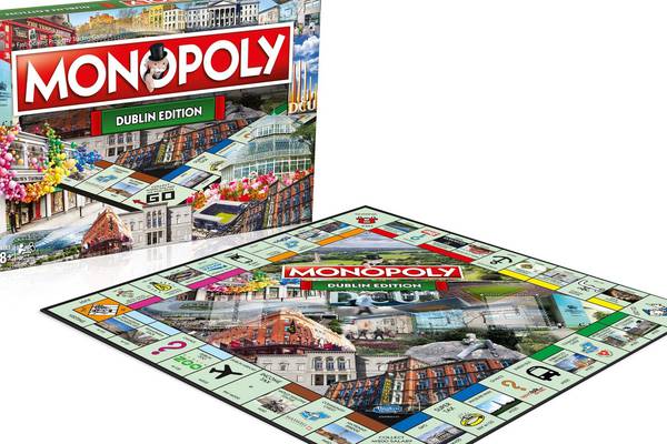Businesses paid for places on new Dublin Monopoly board