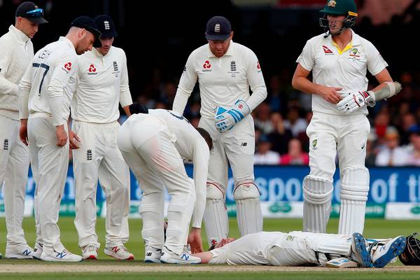 Steve Smith withdrawn from Lord’s Test with delayed concussion