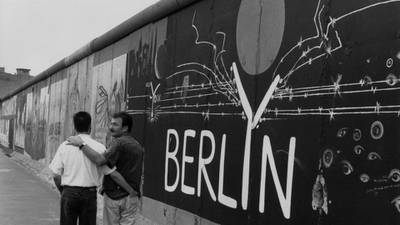 Dancing in the strasse before the Wall came tumbling down in ’89