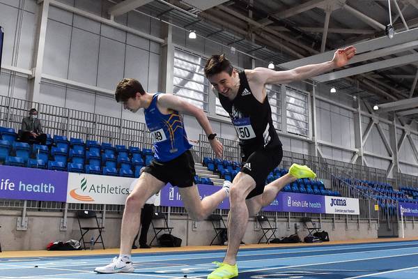 Season of fast times selects largest Irish team for European Indoors