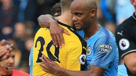 Kompany insists controversial challenge on Lennon was not malicious