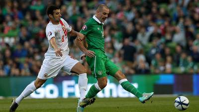 Darron Gibson and Anthony Stokes among seven cut from  Ireland squad