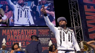 Mayweather uncharacteristically quiet ahead of Pacquiao fight