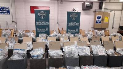 Drugs worth nearly €10m discovered hidden in furniture shipment