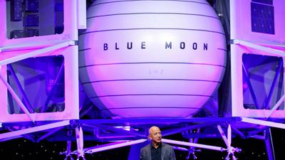 Jeff Bezos launches plan for moon vehicle
