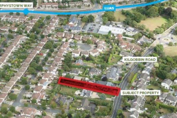 Two infill residential sites in south Dublin for 550k and 600k