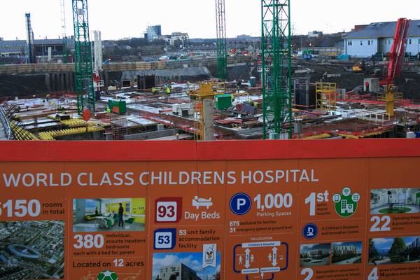 Children’s hospital row grinding big projects to a halt, says Sisk