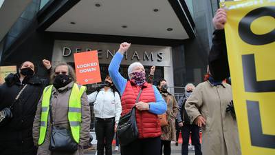 Ex-Debenhams workers end 406-day dispute and accept €3m training fund
