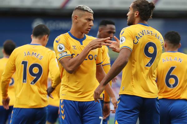 Everton’s fine start to the season continues at Crystal Palace