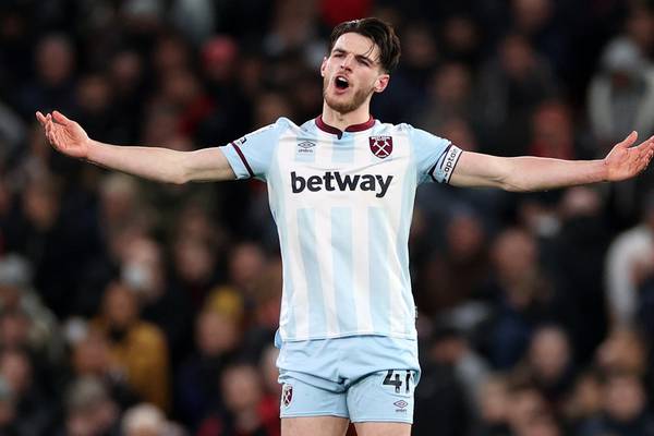 David Moyes adamant that prized asset Declan Rice is not for sale