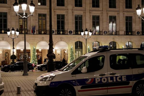 Ritz robbery: Jewellery worth millions stolen from hotel in Paris