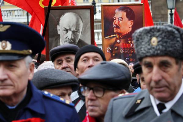 Russia pays little heed to October Revolution centenary