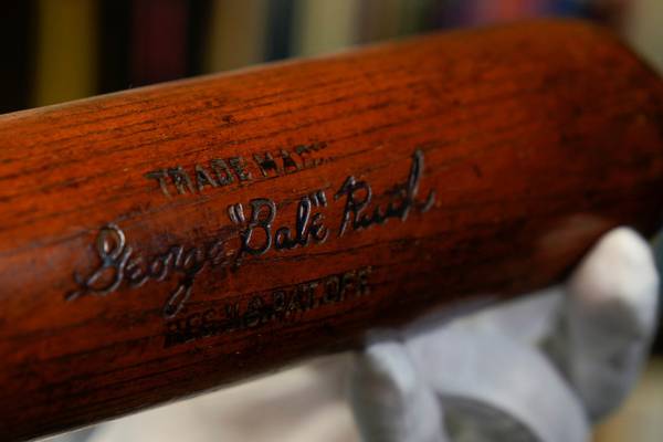 Babe Ruth baseball bat expected to fetch over $1million at auction