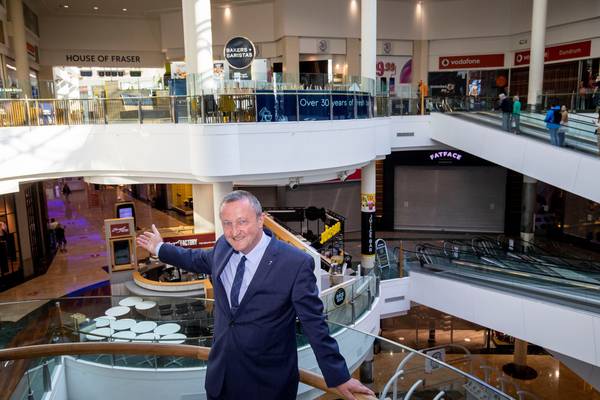 Excited shoppers but few face masks as Dundrum Town Centre reopens