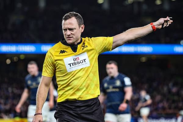 English referee Matthew Carley to take charge of Leinster’s Champions Cup final 