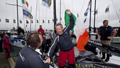 Boyd checks out Commodores’  Cup boat in Caribbean 600 race