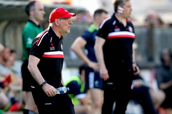 Mickey Harte apologises for Tyrone players singing rebel song