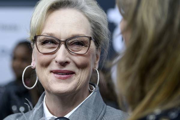 Rightwing artist put up Meryl Streep ‘she knew’ posters as revenge for Trump
