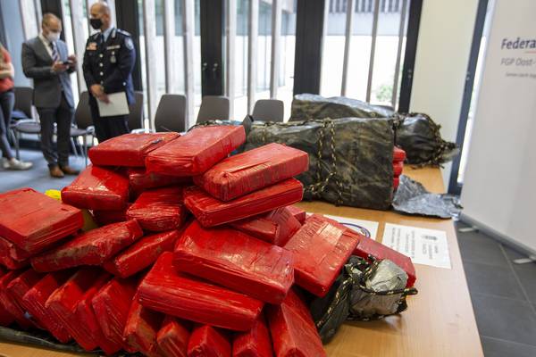 Main cocaine route to Europe has shifted to Rotterdam, Antwerp and Hamburg