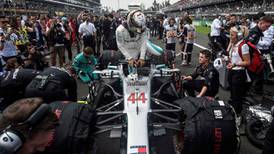 Lewis Hamilton seals his fifth Formula One world championship