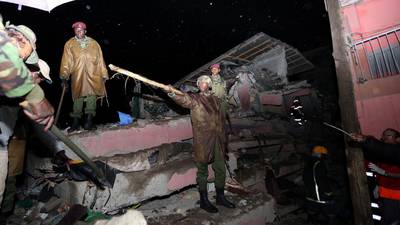 Building collapses in Nairobi leaving seven people dead