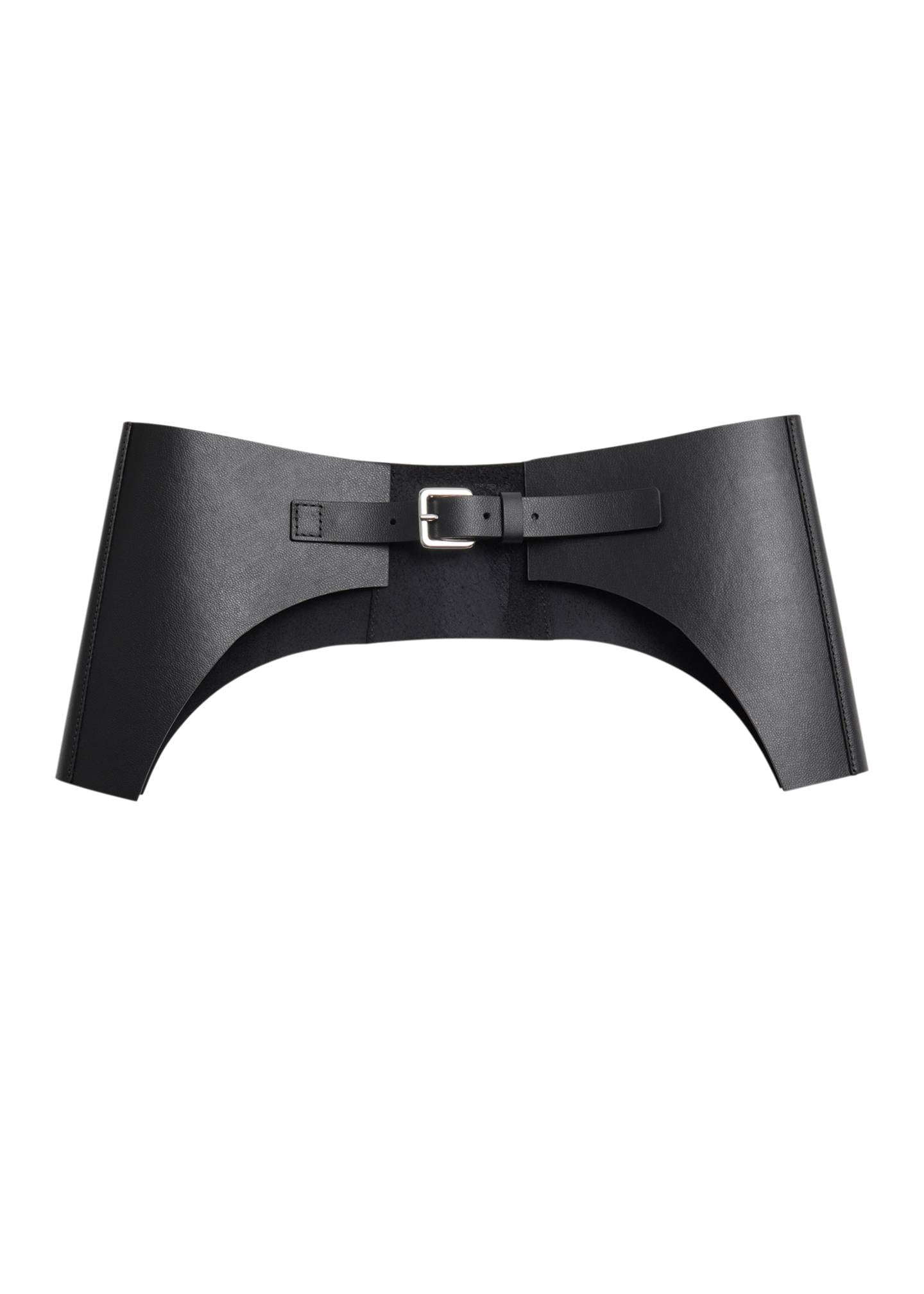 Black leather belt €49, & Other Stories