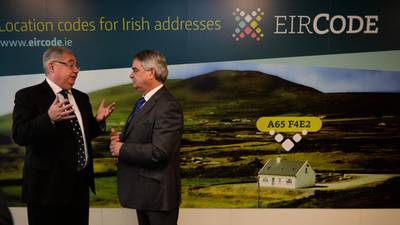 No charge to  households for use of new Eircode postcodes