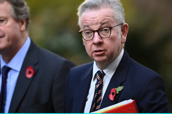 Michael Gove praises EC approach to talks on Northern Ireland protocol