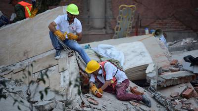 Irish man describes Mexican quake: ‘I thought the building might collapse’