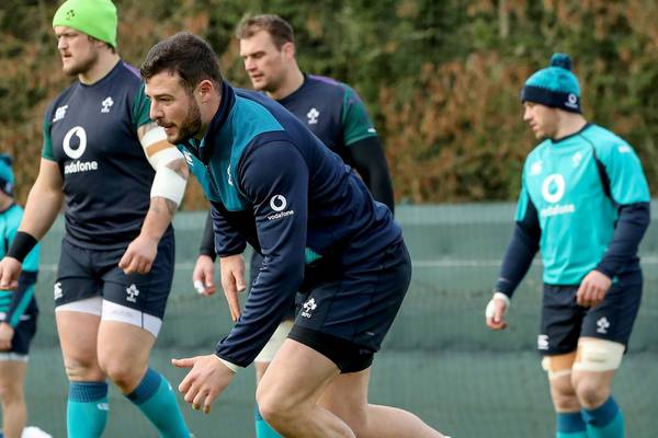 Robbie Henshaw named at 15 in Ireland’s team to face England