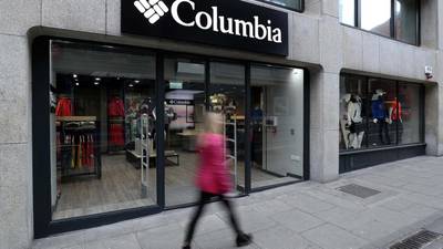 Columbia Sportswear defies gloom with first Irish standalone shop