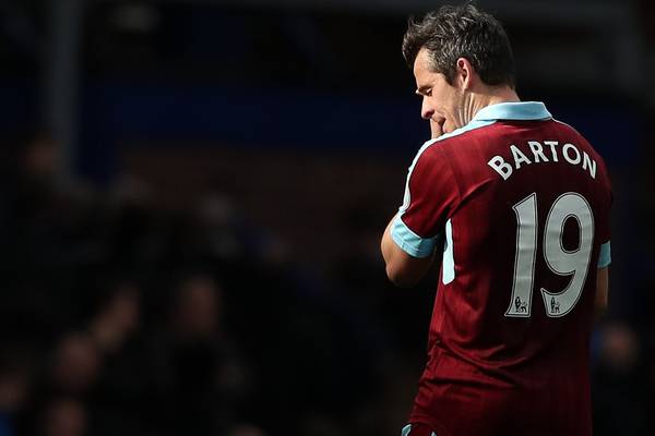 Joey Barton suspended from football for 18 months