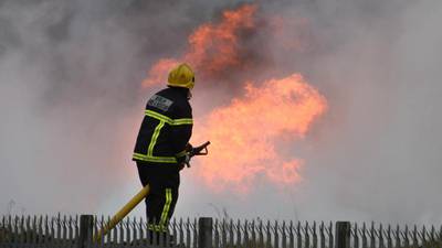 Fire services continue to battle recycling plant blaze