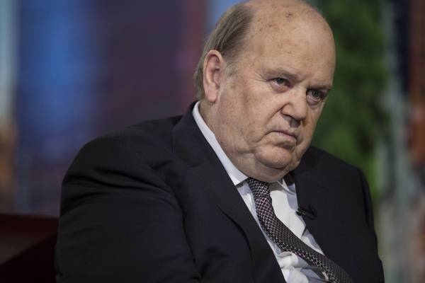 Michael Noonan rather  relaxed as IMF meet in  Washington
