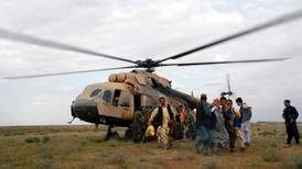 Five  die as British helicopter crashes in Afghanistan