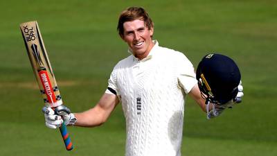 Zak Crawley’s maiden Test century puts England in early control of third Test