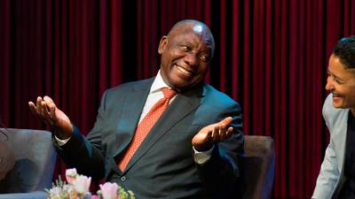 South Africa’s president deftly defuses a political crisis