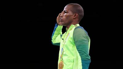 Robson Conceicao wins a first ever boxing gold for Brazil