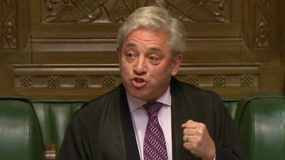 House of Lords speaker unaware of  Bercow’s Trump stance