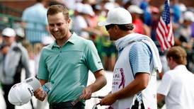 Chris Kirk wins Crowne Plaza Invitational to deny Poulter first US win