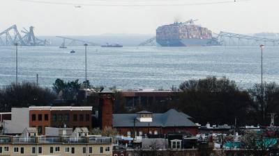 ‘The bridge is down’: Recording emerges of response to Baltimore ship crash