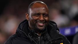 Patrick Vieira sacked as Crystal Palace manager ‘with enormous regret’