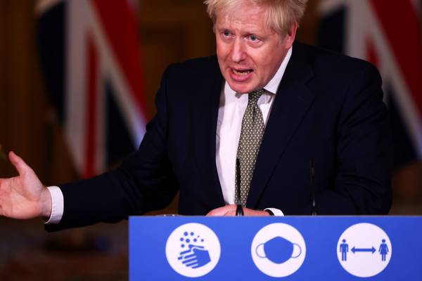 Boris Johnson admits UK’s test-and-trace system must improve