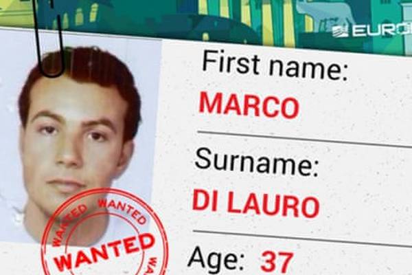 Mafia ‘super fugitive’ Marco Di Lauro arrested in Naples