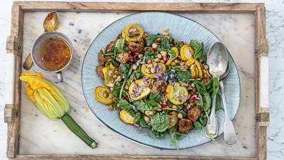 Three simple tried-and-tested autumn salads. The key is great ingredients