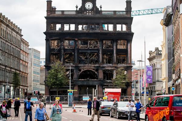 Belfast retailers reopen following August fire