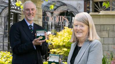 Historian Mary Daly and geneticist Dan Bradley awarded RIA gold medals