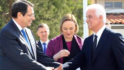 Talks between leaders of Greek and Turkish territories on Cyprus