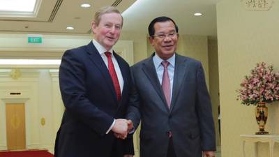 Cambodian PM tells Enda Kenny EU trying to hold his people ‘hostage’