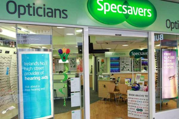 Specsavers Ireland eyes higher revenues as OCT scan technology rolled out